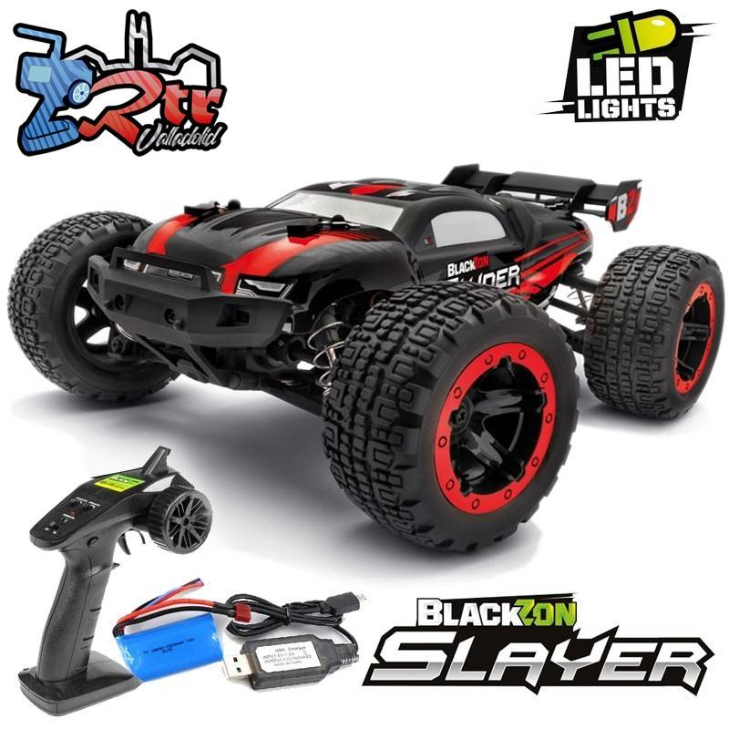 Blackzon Slyder ST 1/16 4Wd Escobillas RTR Trugy Rojo