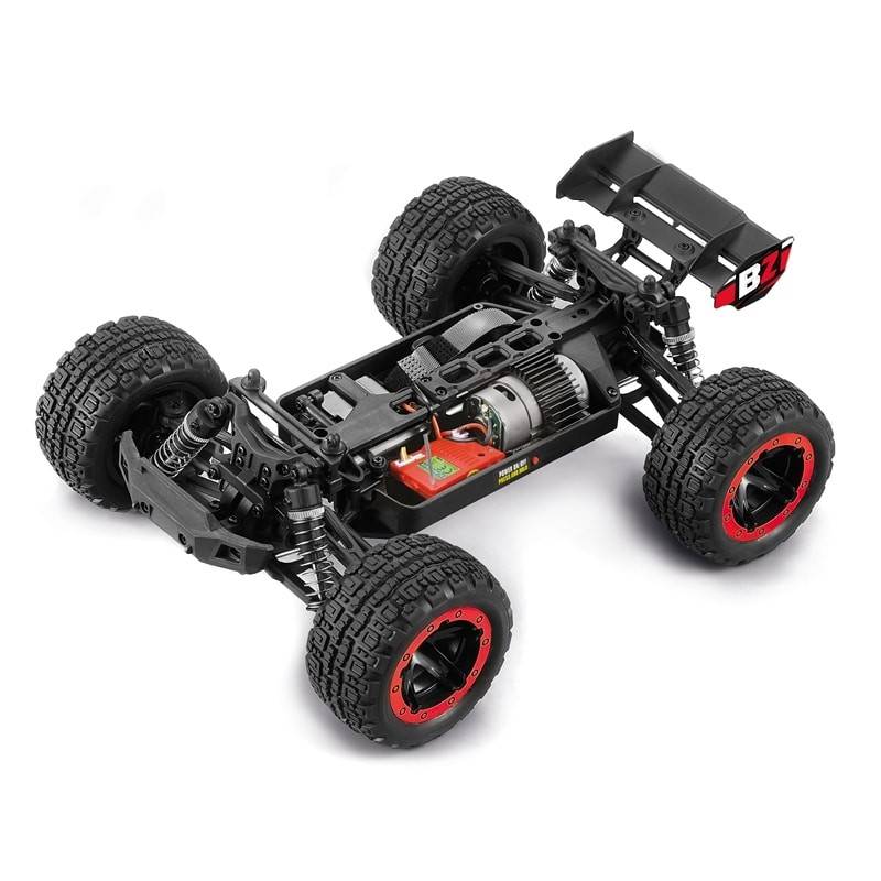 Blackzon Slyder ST 1/16 4Wd Escobillas RTR Trugy Rojo