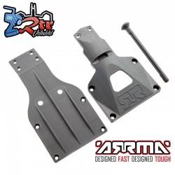 Placa inferior superior del chasis Arrma ARAC3810-AR320203