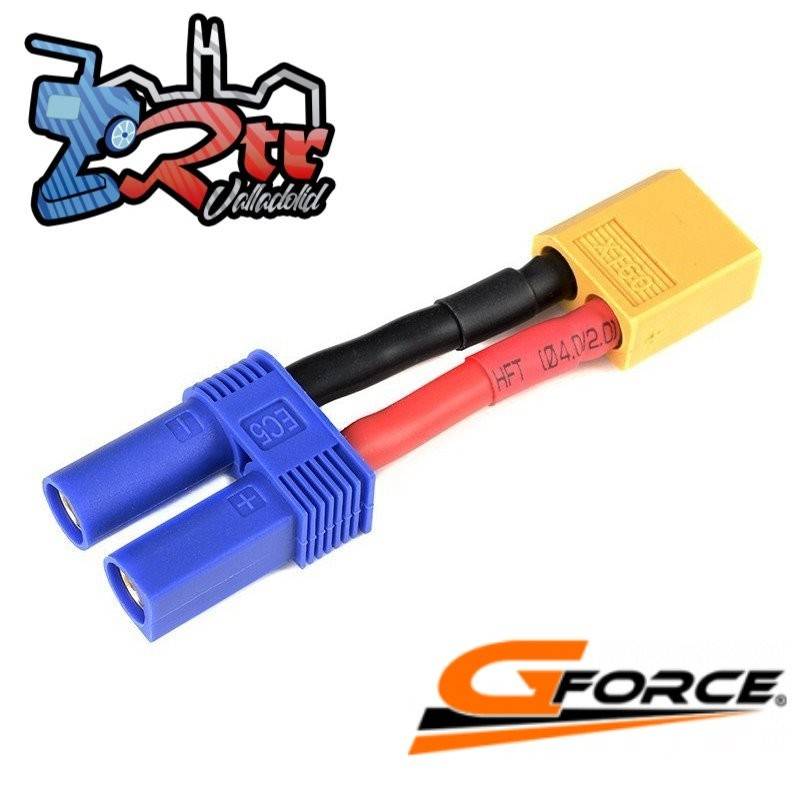 Cable del adaptador de corriente - Enchufe EC5 hembra Enchufe XT60 macho