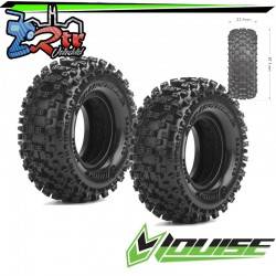 Ruedas Crawler 1:18/1:24 súper blandos 1.0 2 unidades LR-T3369VI