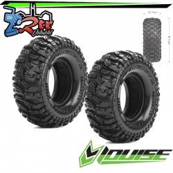 Ruedas Crawler CR-MALLET 1:18/1:24 súper blandos 1.0 2 unidades LR-T3367VI