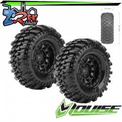 Ruedas Crawler CR-CHAMP 1:18/1:24 súper blandos 1.0 con llantas hex 7mm 2 unidades LR-T3366VB