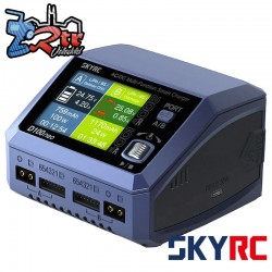 Cargador Balanceador SkyRC D100 Neo LiPo 1-6s 10A 100w AC 2 Salidas