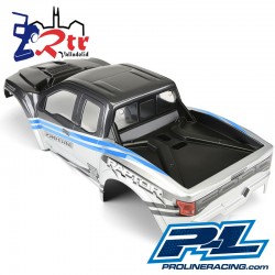 Proline 2017 Ford F150 Raptor pintado y cortado Traxxas X-MAXX