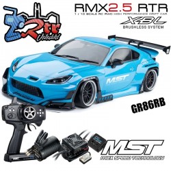 MST RMX 2.5 2WD 1/10 Drift Car RTR - Brushless 2.4G / Toyota GR86 Azul Claro