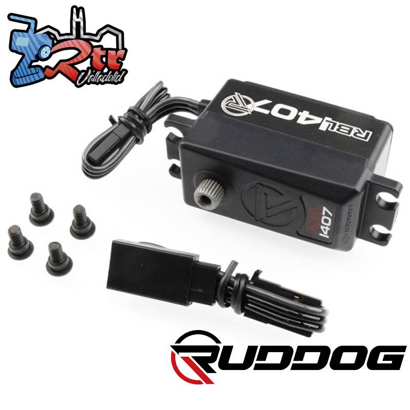 Servo RBL1407 HV bajo perfil Brushless 0.07s/14.0kg Piñones de metal