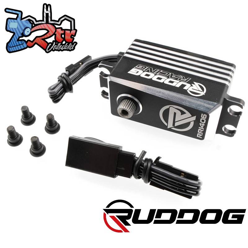 Servo RR1406 HV bajo perfil Brushless 0.06s/14.2kg Piñones de metal