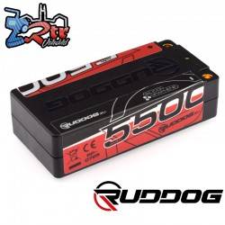 Lipo Ruddog 5500mAh 120C/60C 7.6V Caja dura Lipo-HV