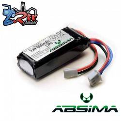 Batería LiPo 2S/7.4V 600mAh Micro Crawler 1/24 & 1/18