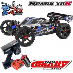 Team Corally Buggy Spark XB-6 Brushless 6S RTR Azul