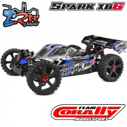 Team Corally Buggy Spark XB-6 Kit Electrico Roller Azul