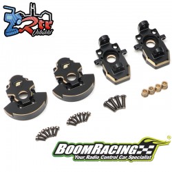 Nudillos delanteros y cubiertas de nudillos de latón Boom Racing para eje Portal PHAT™ AR44/BRX70/BRX90