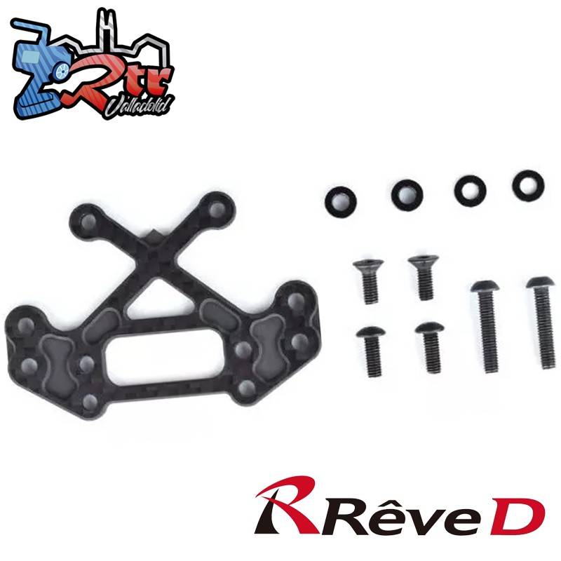 Soporte superior delantero de carbono Reve D RDX D1-003FC