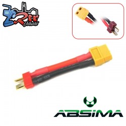 Cable del adaptador de corriente - Enchufe XT60 hembra Enchufe T-Plug macho