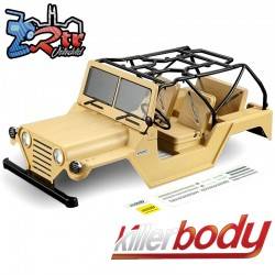 Carrocería KILLERBODY Pintada y recortada WARRIOR Color desierto 1/10 Para 313mm