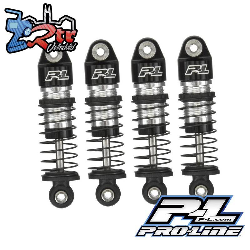 Amortiguadores 1/24 Big Bore Scaler Shocks SCX24 4 Unidades