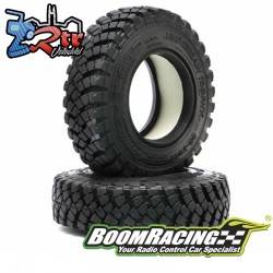 Ruedas Boom Racing Mud Terrain Trophy BR-T29A  93x24mm 1.9 compuesto Gekko, con espumas