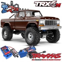 Traxxas TRX-4M 4wd 1/18 Scale & Trail Crawler Ford F-150 RTR TQ Marron