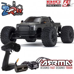 ARRMA Big Rock 1/7 BLX Brushless 4Wd RTR Monster RTR Gris Oscuro Metalico