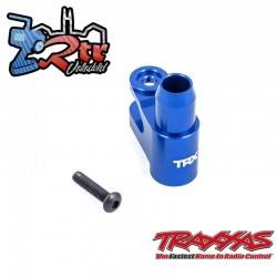 Brazo de servo aluminio azul traxxas XRT y X-Maxx TRA7747-BLUE