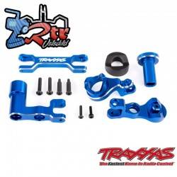 Conjunto de palanca acodada de aluminio Azul Traxxas XRT TRA7843-BLUE