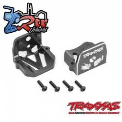 Soportes de motor Aluminio Gris delanteros y traseros TRA7760-GRAY