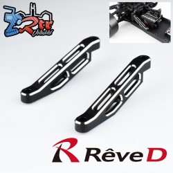 Soportes de chasis de aluminio Reve D RDX 2 unidades D1-003CA