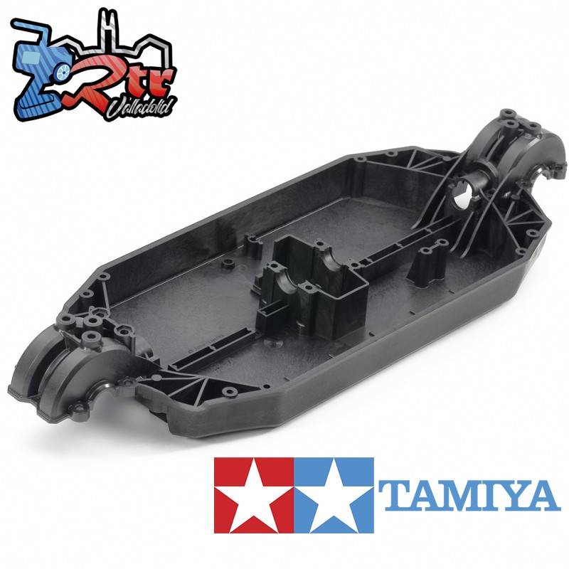 Chasis de carbono XV-02/RS Cubierta inferior Aluminio Tamiya 22072