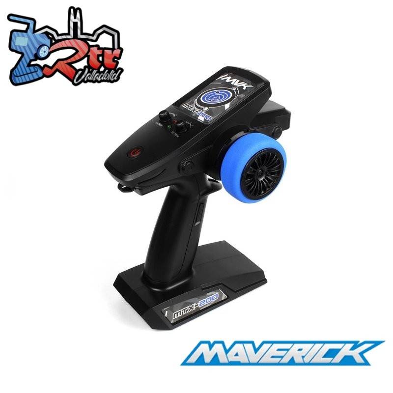 Emisora transmisor MTX-200 2.4GHz 2Canales Maverick sin receptor MV150540