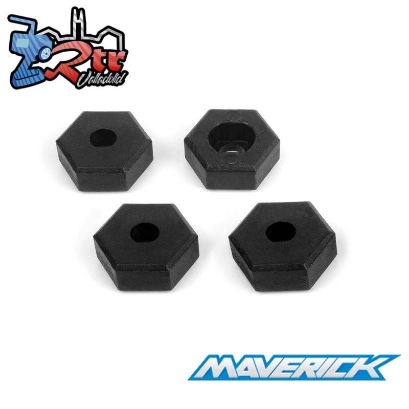 Juego de bujes hexagonales de rueda Maverick de 12 mm, 4 piezas MV150528