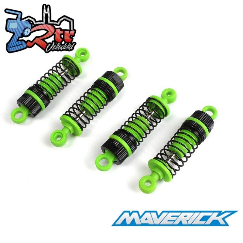 Juego Amortiguadores Maverick Verde/4uds Atom MV150521