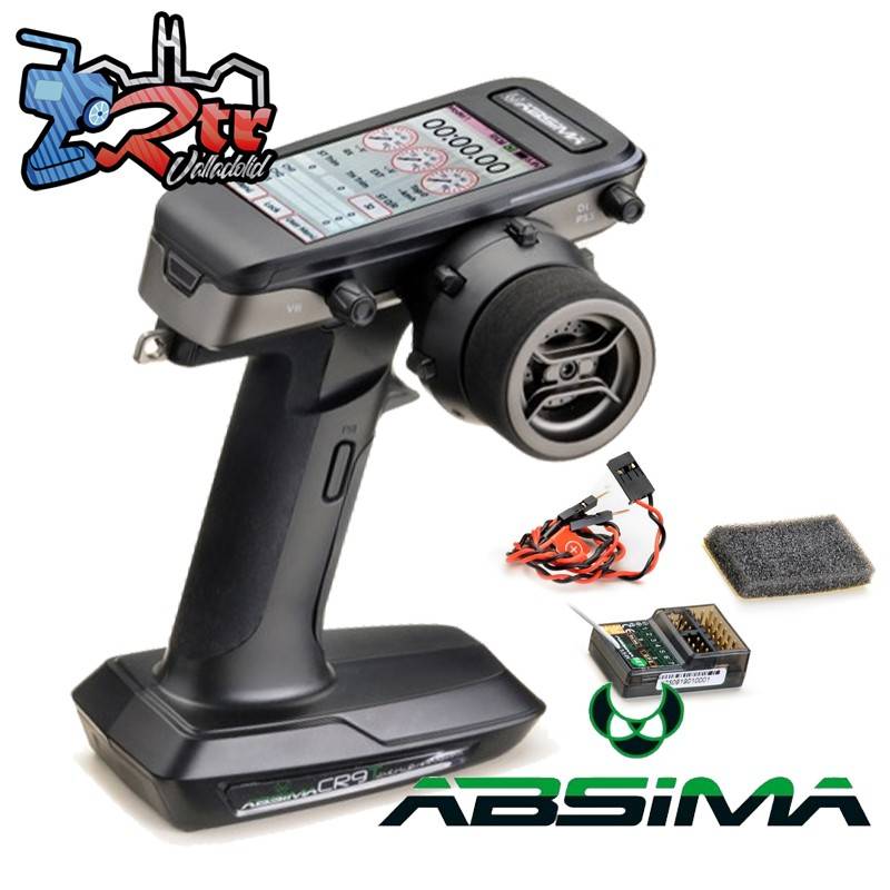 Emisora Absima CR9T 2.4Ghz 9 Canales con receptor