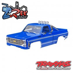 Carrocería, camioneta Chevrolet K10 1979 Azul Traxxas TRX-4M TRA9811-BLUE