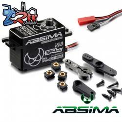 Servo Absima HV Digital Alu LP34DBT 34KG Crawler-Spec Piñonera Metal Waterproft