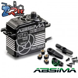 Servo Absima HV Digital Alu ST50DBF 50KG Team Spec Piñonera Metal