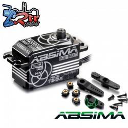 Servo Absima Brushless HV Digital AluLP20DBT 20KG Team Spec Piñonera Metal