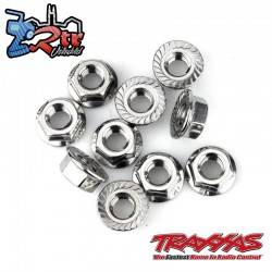 Tuercas con bloqueo de nailon 3mm 8 Unidades Traxxas TRA2744