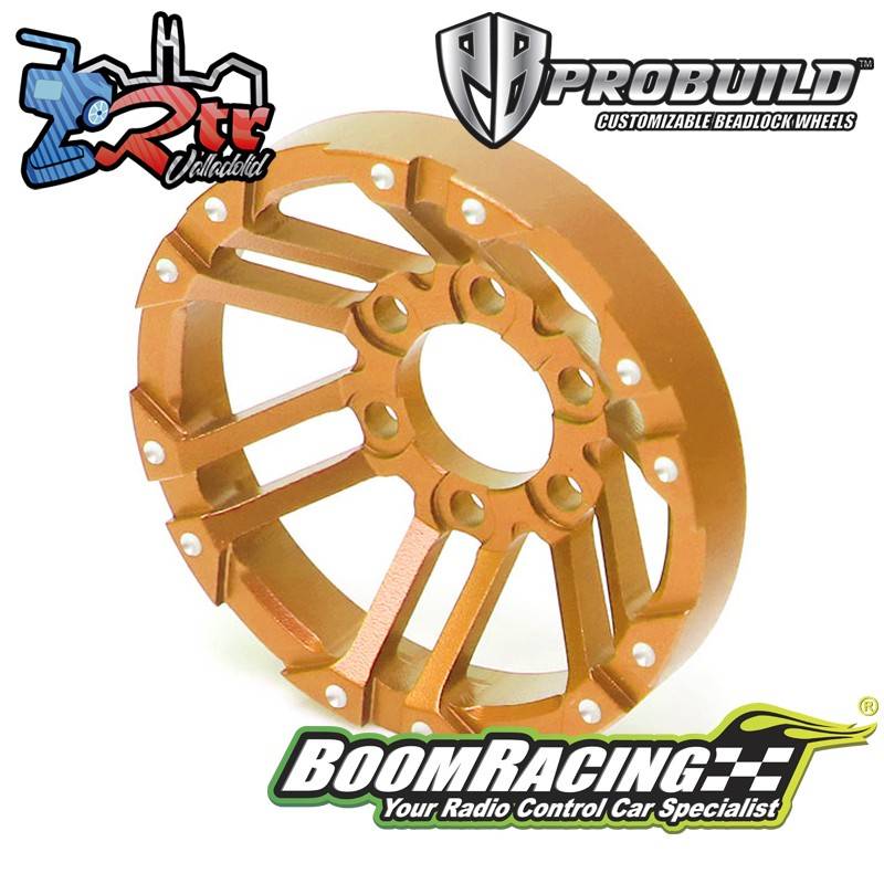 Placa frontal ProBuild™ Alum TWS Faceplate 1 Unidad Naranja BoomRacing