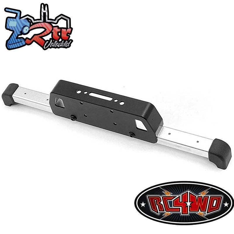 Paragolpes clásico para Winch RC4WD Gelande II 2015 Land Rover Defender D90 Plata VVV-C1118