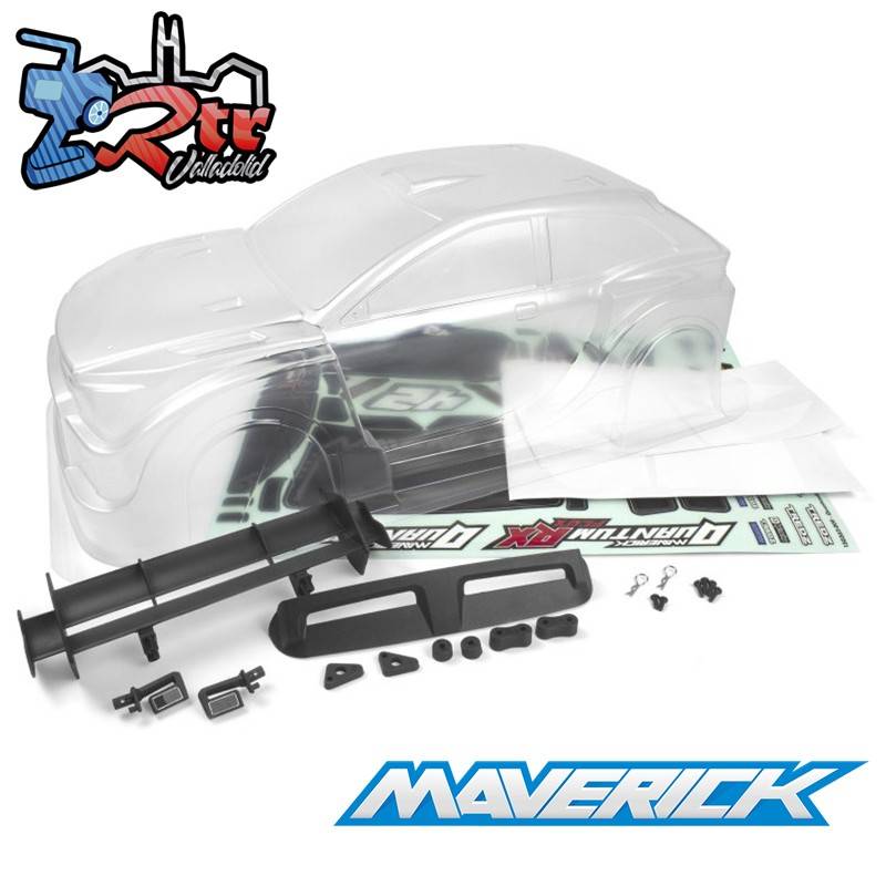Carrocería de coche de rally QuantumRX transparente Maverick MV150362