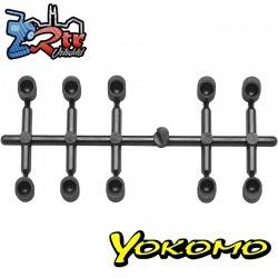 Casquillo de montaje de suspensión de plástico Yokomo BD8 B8-301BS