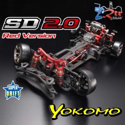 Yokomo Super Drift SD 2.0 2wd 1/10 Kit de montaje Chasis...