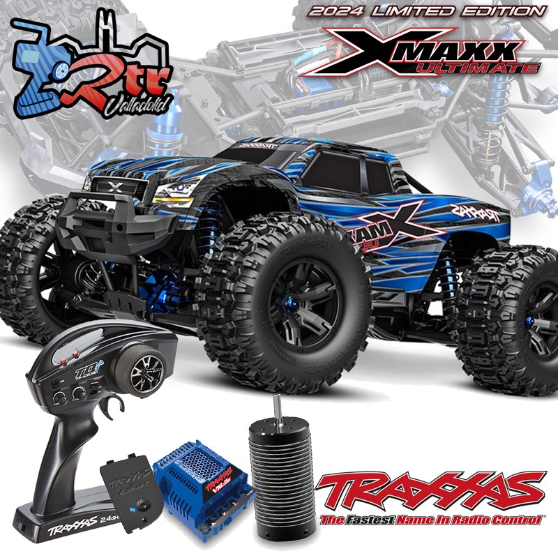 Traxxas X-Maxx Ultimate 1/5 Monster Truck Brushless 8s Azul Edicion limitada