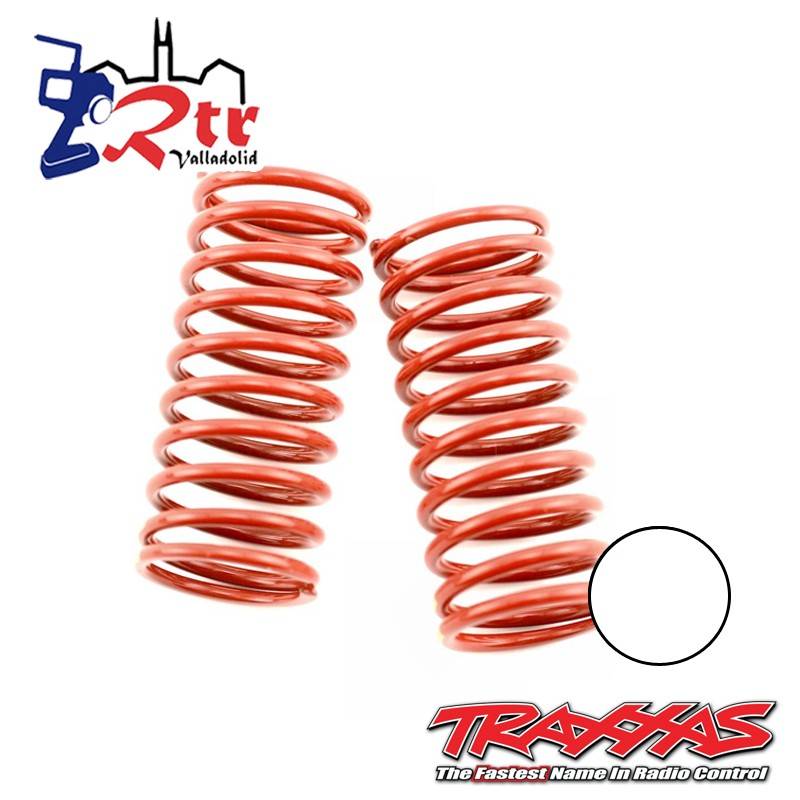 Muelles Rojos dureza 2.9 (Blanco) Traxxas GTR TRA5436