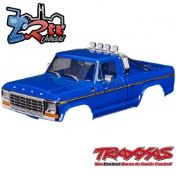 Carrocería, camioneta Ford F-150 1979 Azul Traxxas TRX-4M TRA9812-BLUE