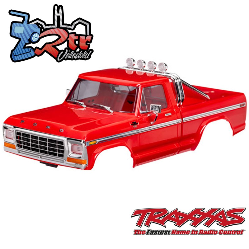 Carrocería, camioneta Ford F-150 1979 Rojo Traxxas TRX-4M TRA9812-RED