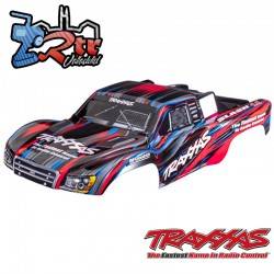 Carrocería TRAXXAS Slash® 4X4 roja pegatinas aplicadas para montaje sin clip TRA6932-RED