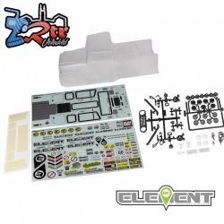 Carrocería ELEMENT Enduro Zuul Transparente 325mm EL42355