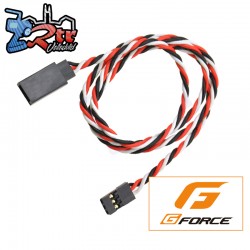 Cable de extensión trenzado Gforce Futaba, 22AWG, 30cm GF-1120-012